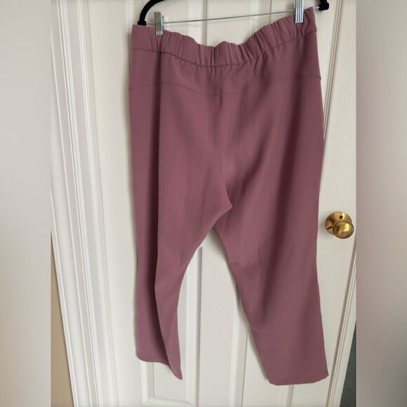 Lululemon Keep Moving Pant Full Length Red Dust Size 14 - Picture 8 of 13